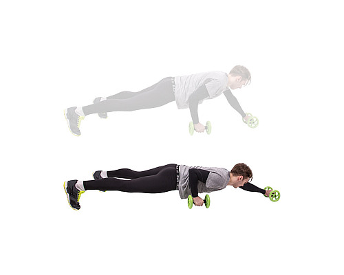 Ролик подвійний inSPORTline AB Roller Double Ролик подвійний inSPORTline AB Roller Double