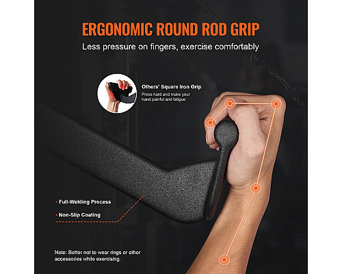 Набір ручок для верхньої тяги  VEVOR TSJC-1