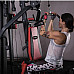 Ручка для верхньої тяги York Fitness 86 см з паралельним хватом вигнута з гумовими рукоятками, хром