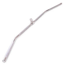 Ручка для тяги York Fitness 122см верхнього блоку, хром