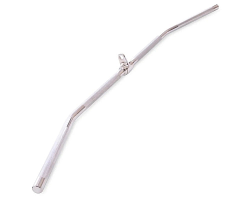 Ручка для тяги York Fitness 122см верхнього блоку, хром