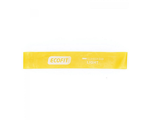 Стрічка для вправ Ecofit MD1319, жовта