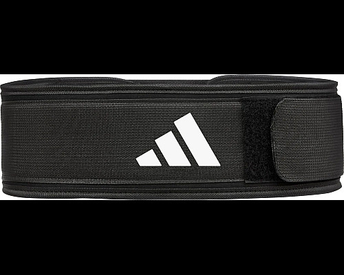 Пояс для важкої атлетики Adidas Essential Weightlifting Belt 72,4 - 85 см, чорний S