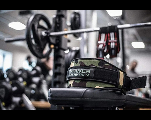 Пояс для бодібілдингу неопреновий Power System PS-3220 Predator - зелений/ розмір  L