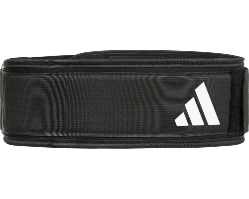 Пояс для важкої атлетики Adidas Essential Weightlifting Belt розмір M (82,5-92 см), чорний