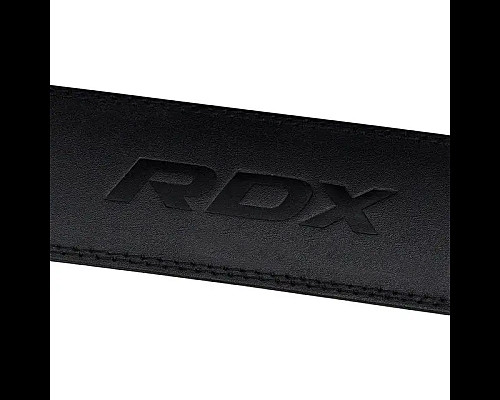 Пояс для бодібілдингу шкіряний  RDX 4 - чорний/ розмір M