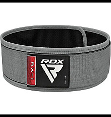 Пояс для бодібілдингу RDX RX1 - сірий/ розмір S