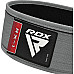 Пояс для бодібілдингу RDX RX1 - сірий/ розмір S