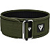 Пояс для бодібілдингу RDX RX1 Weight Lifting Belt - зелений/ розмір L