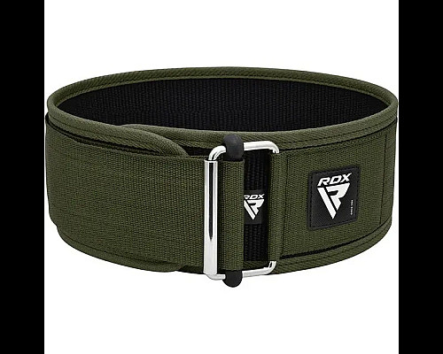 Пояс для бодібілдингу RDX RX1 Weight Lifting Belt - зелений/ розмір S