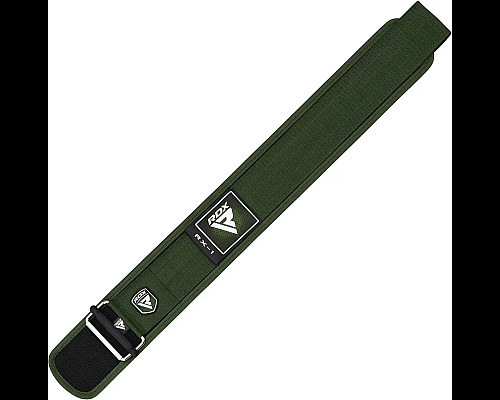 Пояс для бодібілдингу RDX RX1 Weight Lifting Belt - зелений/ розмір S