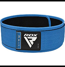 Пояс для бодібілдингу RDX RX1 - синій/ розмір S