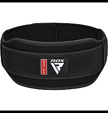 Пояс для бодібілдингу неопреновий RDX RX5 Double - чорний/ розмір M