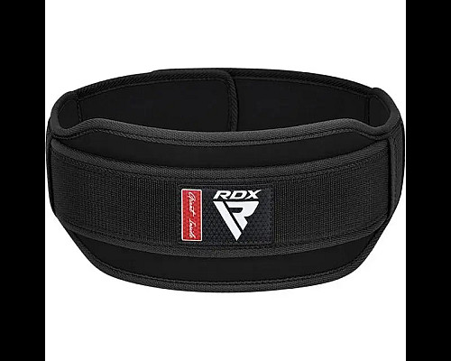Пояс для бодібілдингу неопреновий RDX RX5 Double - чорний/ розмір M