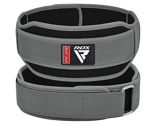 Пояс для бодібілдингу неопреновий RDX RX5 Double - сірий/ розмір S