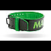 Пояс для бодібілдингу шкіряний MadMax MFB-302 Quick Release Belt - чорно-зелений/ розмір XL