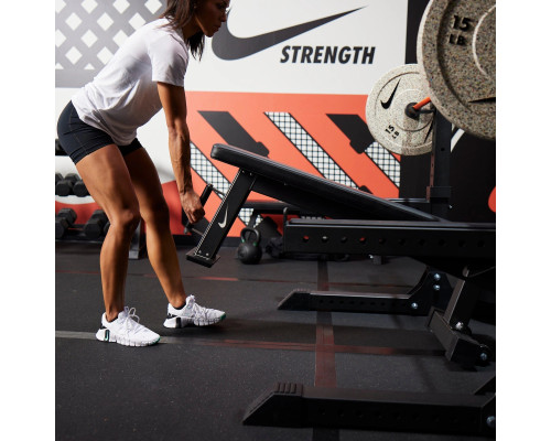 Лавка плоска Nike Rolling Weight Bench Black
