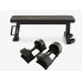 Лавка плоска Nike Rolling Weight Bench з гантелями Kettler HOI Vario 220
