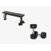 Лавка плоска Nike Rolling Weight Bench з гантелями Nike Hex Dumbbell