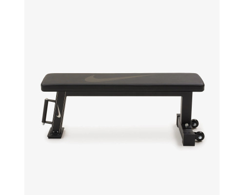 Лавка плоска Nike Rolling Weight Bench з гантелями Nike Hex Dumbbell