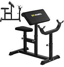 Gymrex Bench Тренажерна лава для вправ на біцепс до 120 кг