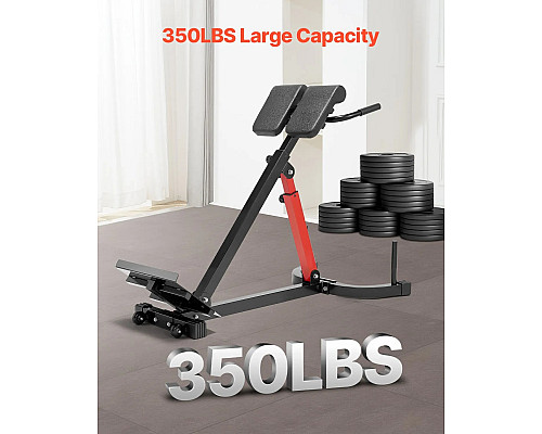 Багатофункціональна лава VEVOR 5030, чорно-червоний