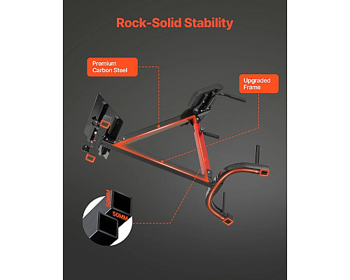 Багатофункціональна лава VEVOR 5030, чорно-червоний