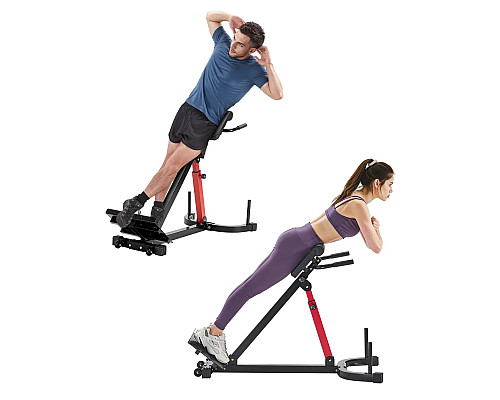 Багатофункціональна лава VEVOR 5030, чорно-червоний