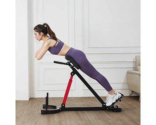 Багатофункціональна лава VEVOR 5030, чорно-червоний