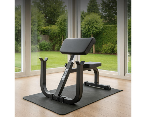 Парта Скотта з підставкою для штанги VIRTUFIT