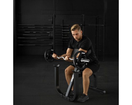 Парта Скотта з підставкою для штанги VIRTUFIT