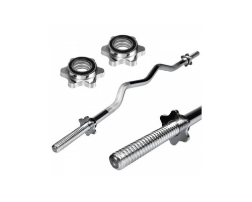 Лава Hop-Sport HS-1075 Pro зі штангою та гантелями Elitum Titan 68 кг