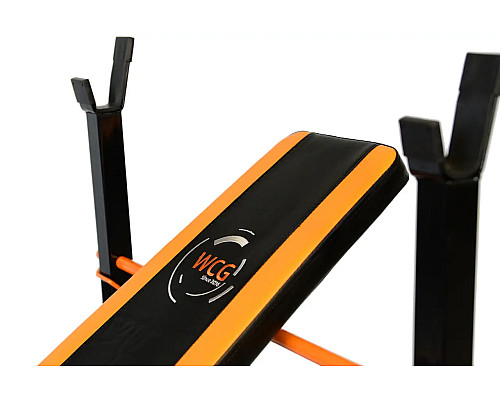 Лава для жиму WCG 0055 Набір STRONG штанга 128 кг Лава для жиму WCG 0055 Набір STRONG штанга 128 кг