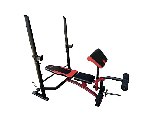 Лавка для жиму York Fitness ASPIRE 320 з стійкою для штанги та партою Скотта Лавка для жиму York Fitness ASPIRE 320 з стійкою для штанги та партою Скотта