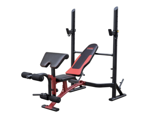 Лавка для жиму York Fitness Delta Pro 2000 з стійкою для штанги та партою Скотта