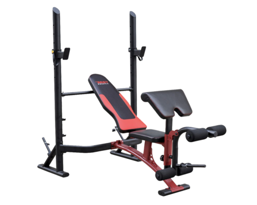 Лавка для жиму York Fitness Delta Pro 2000 з стійкою для штанги та партою Скотта