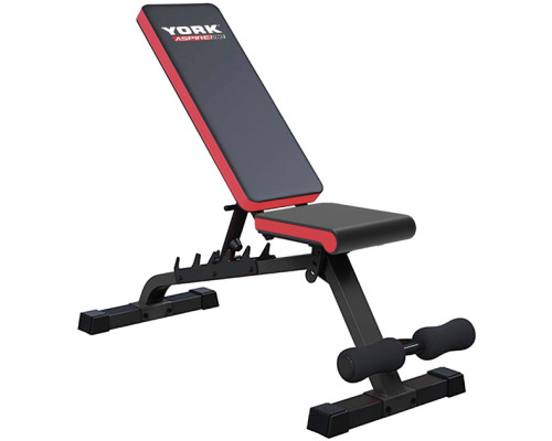 Лавка тренувальна York Fitness ASPIRE 280 FID багатофункціональна для преса і жиму Лавка тренувальна York Fitness ASPIRE 280 FID багатофункціональна для преса і жиму