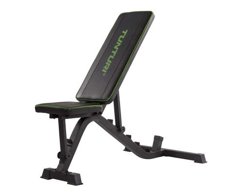 Лава регульована Tunturi Utility Bench UB40 з гантелями 3 в 1  Tunturi BAR 20 кг
