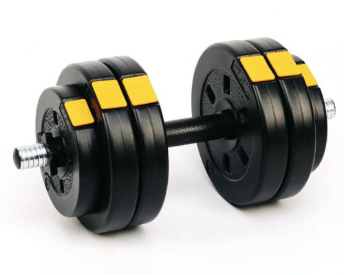 Лава York Fitness Aspire 280 FID з гантелями Besport PowerPro 2 х 13,5 кг