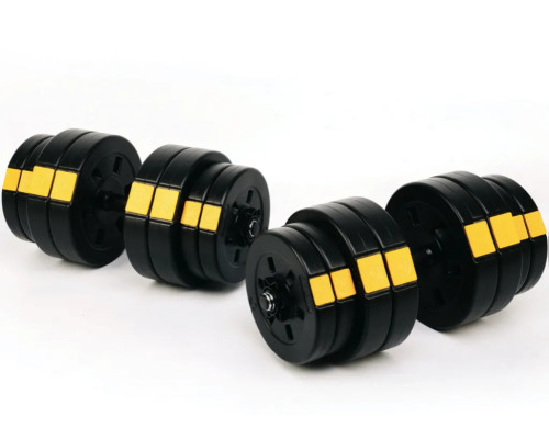 Лава York Fitness Aspire 280 FID з гантелями Besport PowerPro 2 х 31 кг