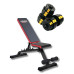 Лава York Fitness Aspire 280 FID з гантелями Besport PowerPro 2 х 31 кг