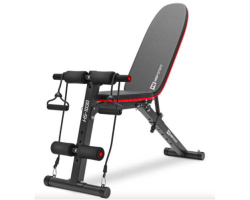 Лава Hop-Sport HS-1030 F з гантелями Elitum Titan 2 х 26 кг