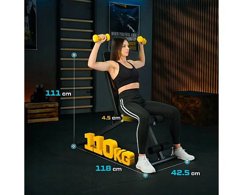 Лавка тренувальна Trex Sport TX-110B Лавка тренувальна Trex Sport TX-110B