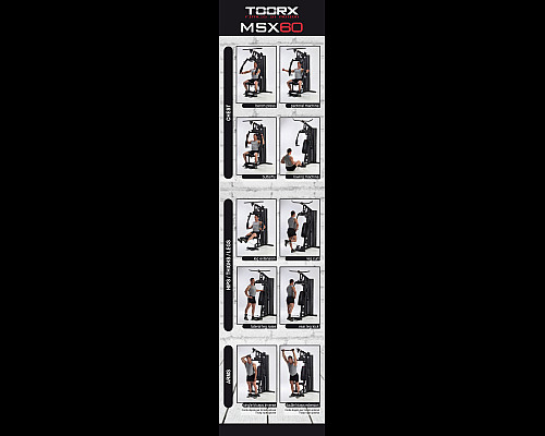Мультистанція Toorx Multifunction Station MSX 60 (MSX-60) Мультистанція Toorx Multifunction Station MSX 60 (MSX-60)
