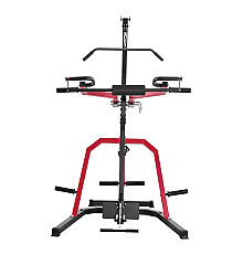 Тренажер для тренування тіла VEVOR, чорно-червоний