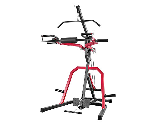 Тренажер для тренування тіла VEVOR, чорно-червоний