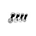 Гантель хромована HouseFit  DB 305-4, 4 кг