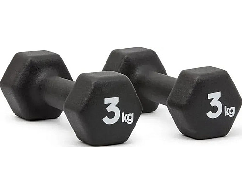 Гантелі Adidas Dumbbells чорний 3 кг, чорні