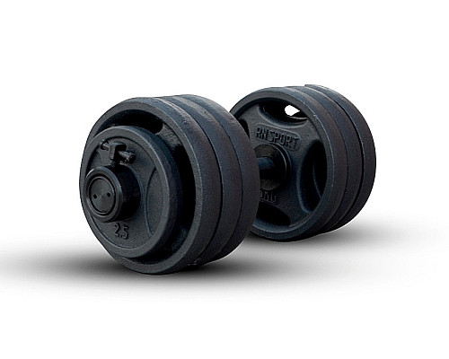 Гантелі розбірні олімпійські RN-Sport 2 х 41 кг