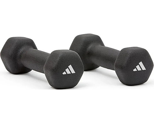 Гантелі Adidas Dumbbells чорний 4 кг, чорні